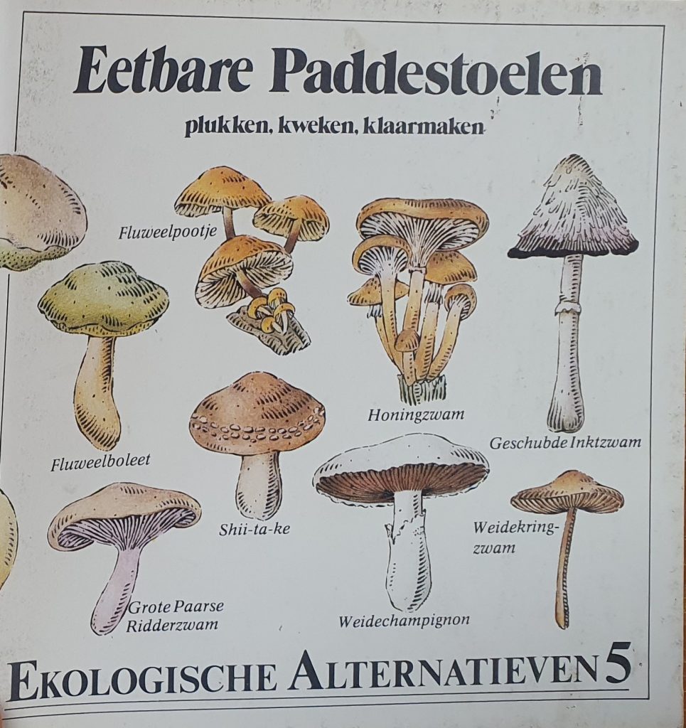 Boek Cover Eetbare Paddestoelen; Plukken, Kweken, Klaarmaken