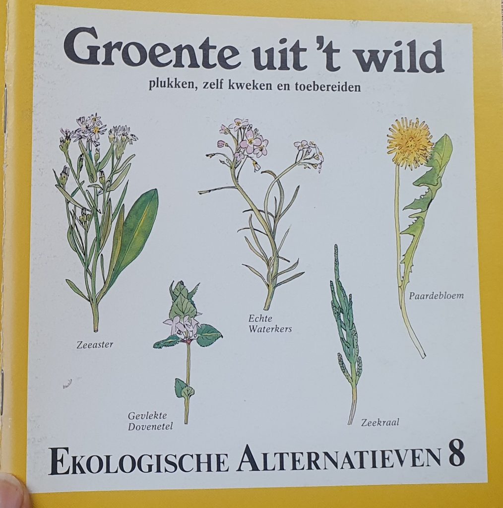 Boek Cover Groente uit 't Wild Plukken, Zelf Kweken en Toebereiden